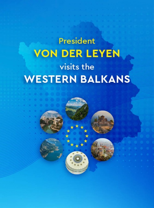 President von der Leyen Wraps up Western Balkans Visit